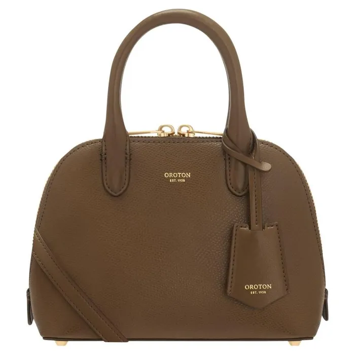Oroton Mini Bags Women Muse Micro Griptop Wicker