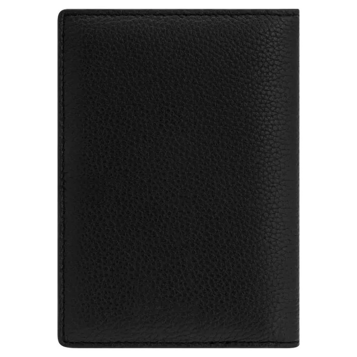 Oroton Travel Men Jemima Passport Sleeve Black