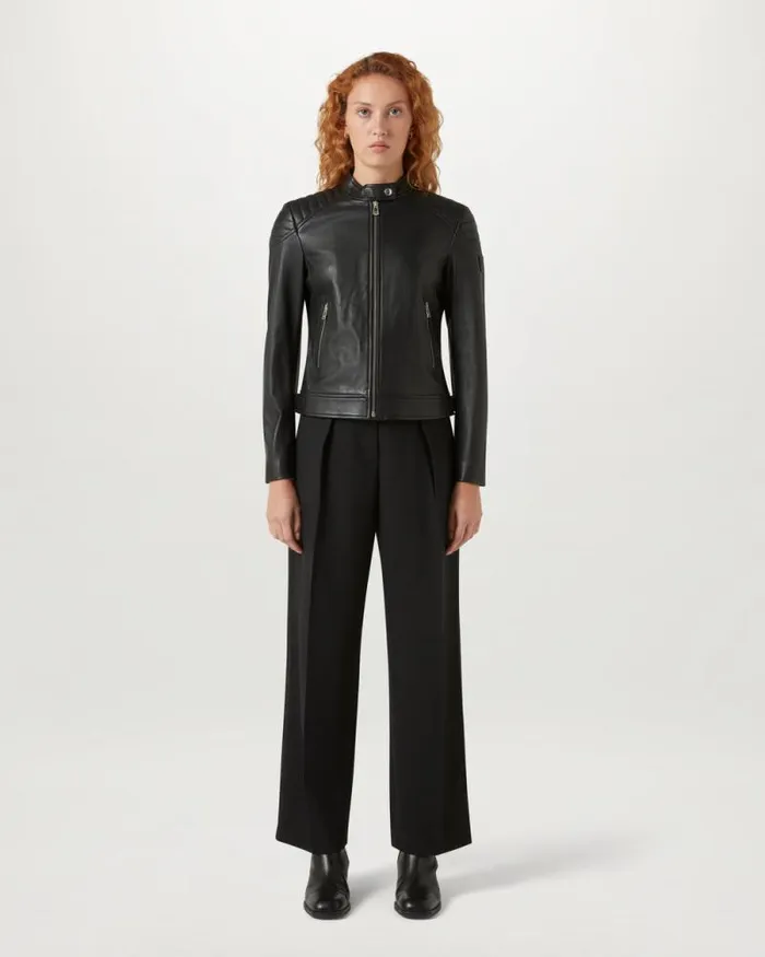 Outerwear Best Sellers Women Belstaff Mollison Jacket Black Outerwear Best Sellers Women Belstaff Mollison Jacket Black