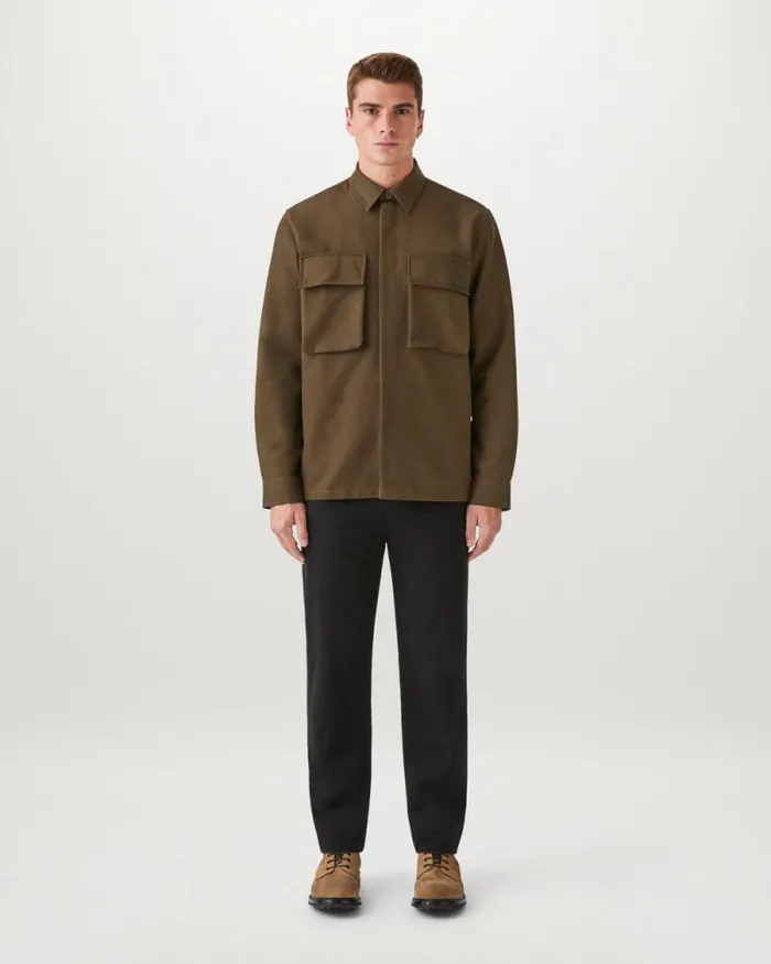 Overshirts Men Belstaff Maker Overshirt Clay Brown Overshirts Men Belstaff Maker Overshirt Clay Brown