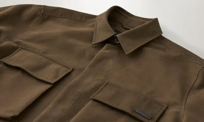 Overshirts Men Belstaff Maker Overshirt Clay Brown Overshirts Men Belstaff Maker Overshirt Clay Brown