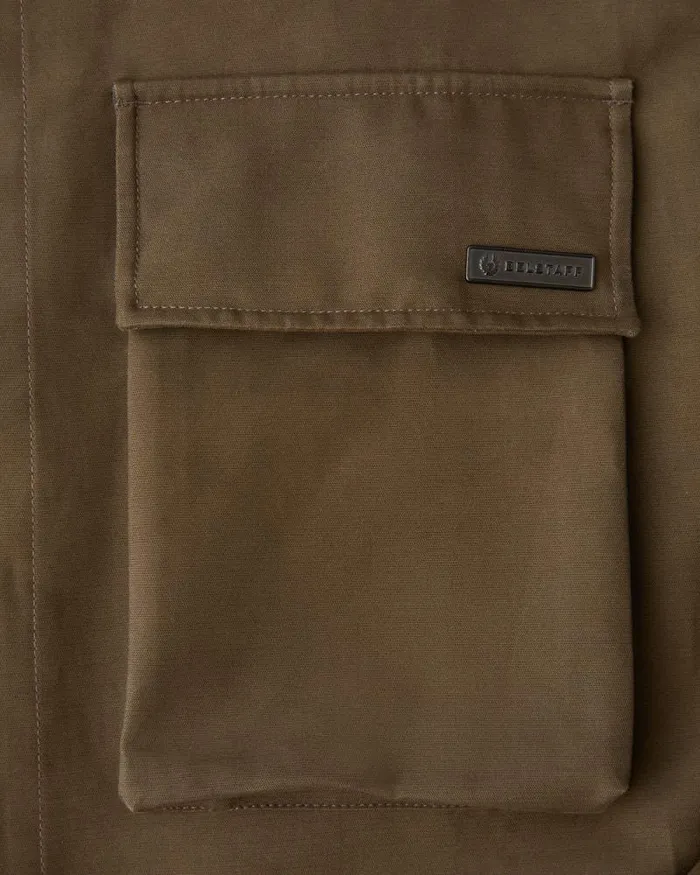 Overshirts Men Belstaff Maker Overshirt Clay Brown Overshirts Men Belstaff Maker Overshirt Clay Brown