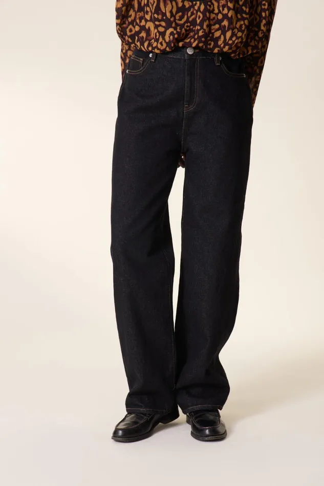 Pants and Jeans Women Leon and Harper Francois Pl3 Jeans Black