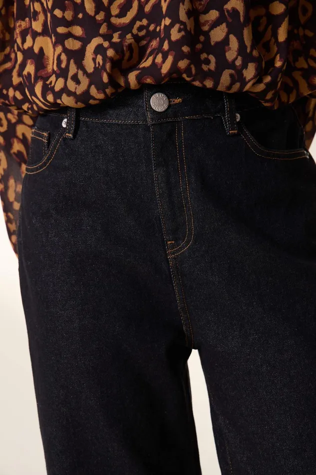 Pants and Jeans Women Leon and Harper Francois Pl3 Jeans Black