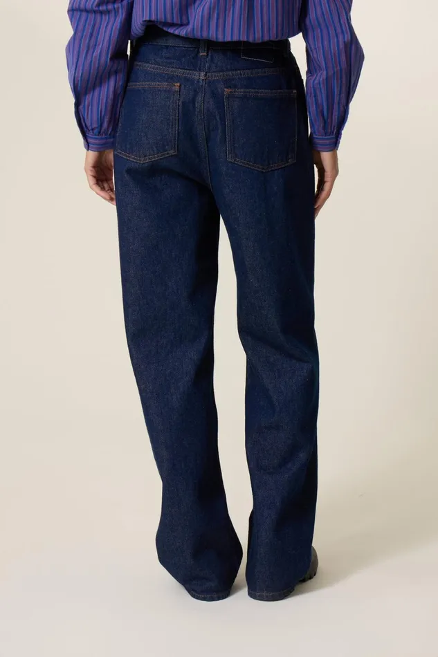 Pants and Jeans Women Leon and Harper Francois Pl3 Jeans Brut