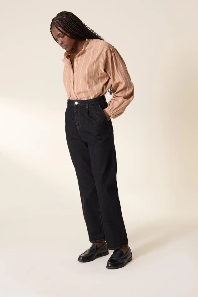 Pants and Jeans Women Leon and Harper Patrick Pln Jeans Black
