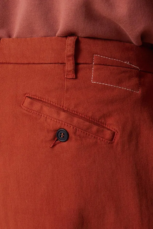 Pants and Jeans Women Leon and Harper Prodige Pl2 Pants Terracotta