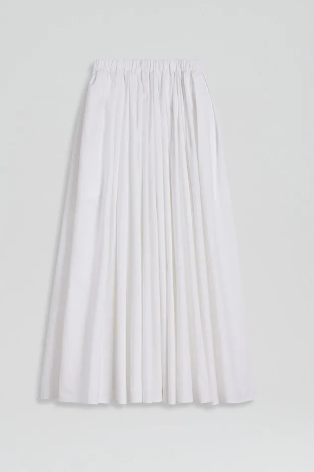 PARACHUTE FULL SKIRT WHITE Skirts Scanlan Theodore Women PARACHUTE FULL SKIRT WHITE Skirts Scanlan Theodore Women