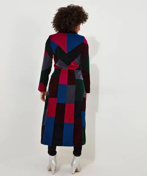 Perfectly Patchwork Coat Multi Coats and Jackets Joebrowns Apparel Perfectly Patchwork Coat Multi Coats and Jackets Joebrowns Apparel