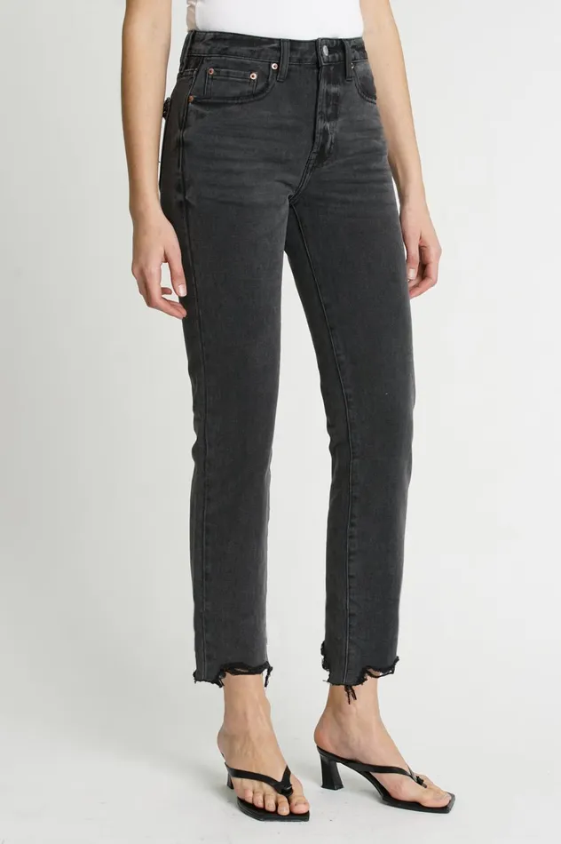 Pistola Denim Charlie High Rise Straight 8211 Salem Women Denim