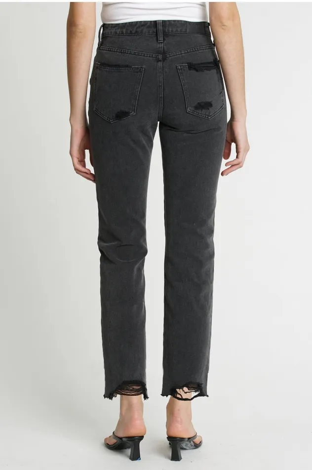 Pistola Denim Charlie High Rise Straight 8211 Salem Women Denim