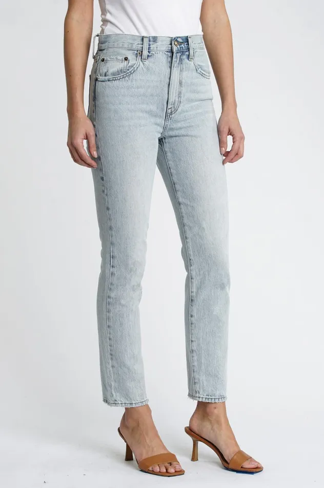Pistola Denim Keaton High Rise Slim Straight 8211 St Tropez Women Denim