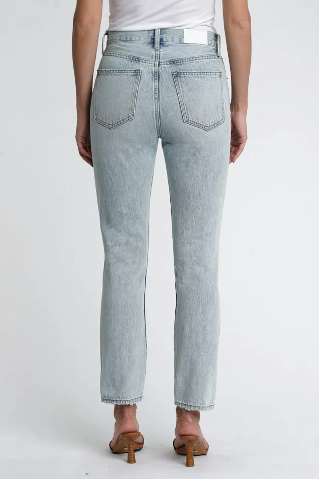 Pistola Denim Keaton High Rise Slim Straight 8211 St Tropez Women Denim