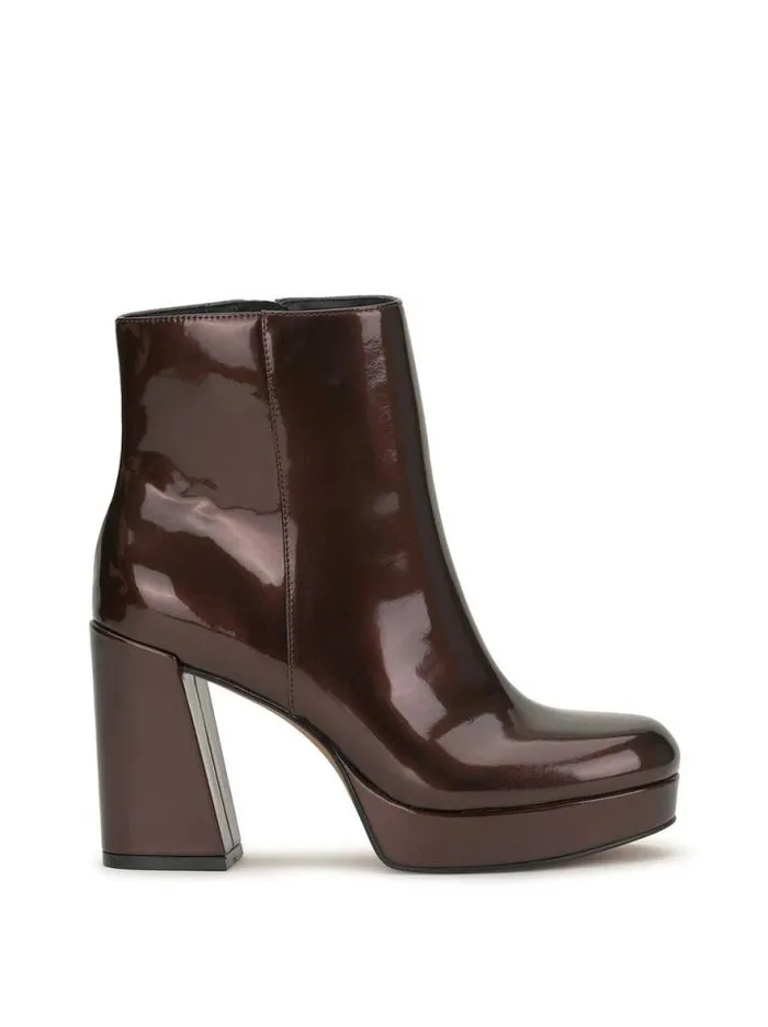 Platforms Shoes Jessica Simpson Rexura Platform Bootie In Deep Brown