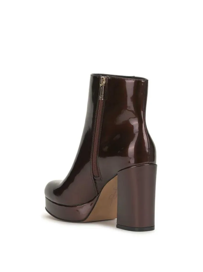 Platforms Shoes Jessica Simpson Rexura Platform Bootie In Deep Brown