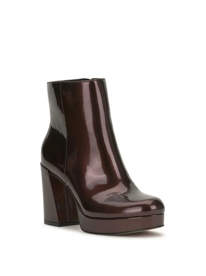 Platforms Shoes Jessica Simpson Rexura Platform Bootie In Deep Brown