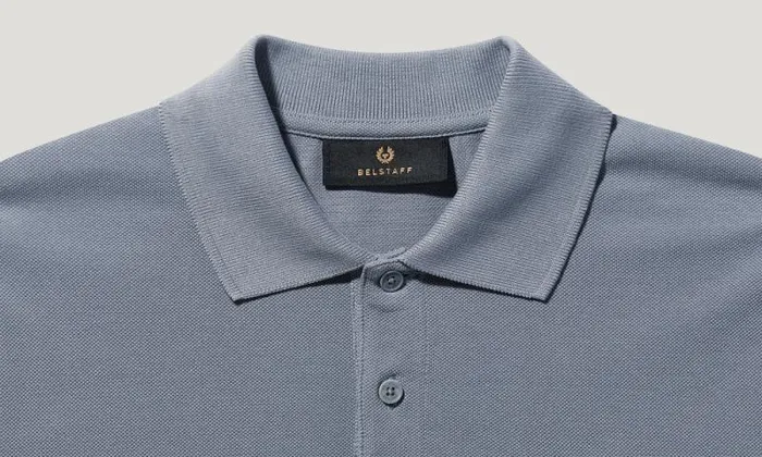 Polo Shirts Men Belstaff Belstaff Polo Blue Flint