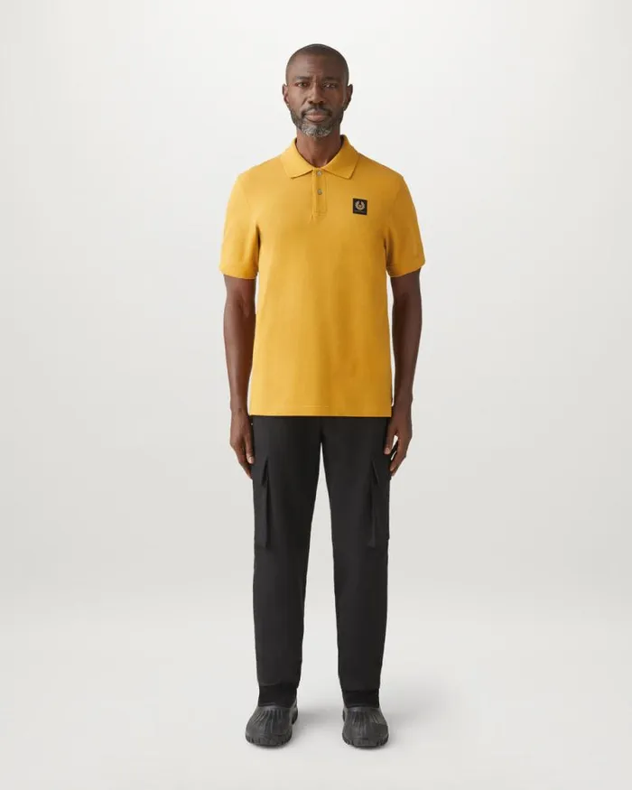 Polo Shirts Men Belstaff Belstaff Polo Glaze Yellow Polo Shirts Men Belstaff Belstaff Polo Glaze Yellow