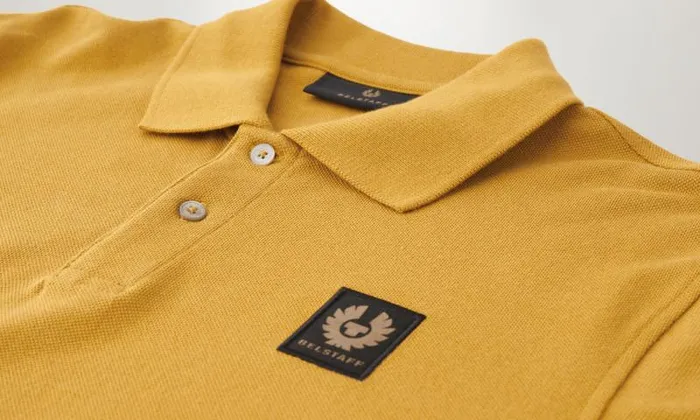 Polo Shirts Men Belstaff Belstaff Polo Glaze Yellow Polo Shirts Men Belstaff Belstaff Polo Glaze Yellow