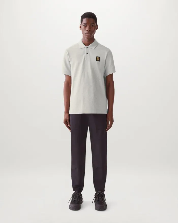 Polo Shirts Men Belstaff Belstaff Polo Old Silver Heather