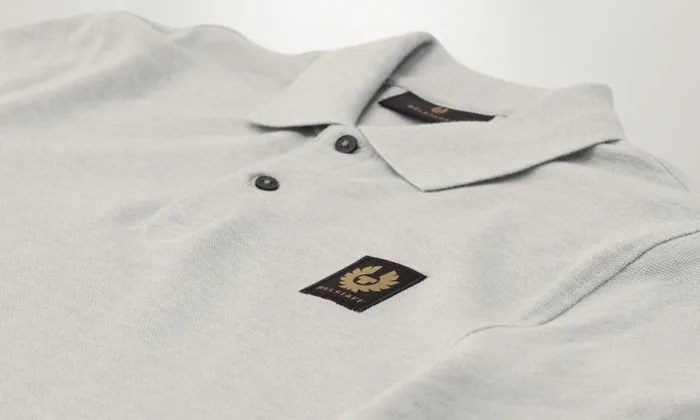 Polo Shirts Men Belstaff Belstaff Polo Old Silver Heather