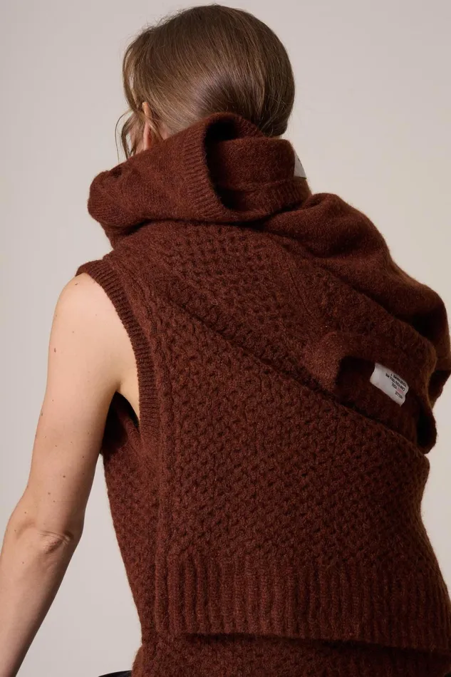 Pulls and Vests Women Leon and Harper Marius Chn Jumper Brown