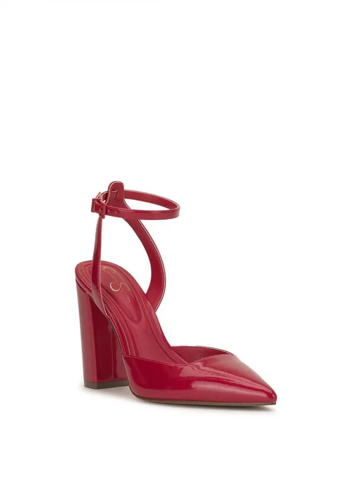 Pumps Shoes Jessica Simpson Nazela Pump In Red Muse