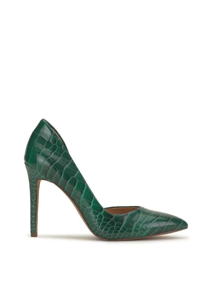 Pumps Shoes Jessica Simpson Prizma D039Orsay Pump In Green Croco