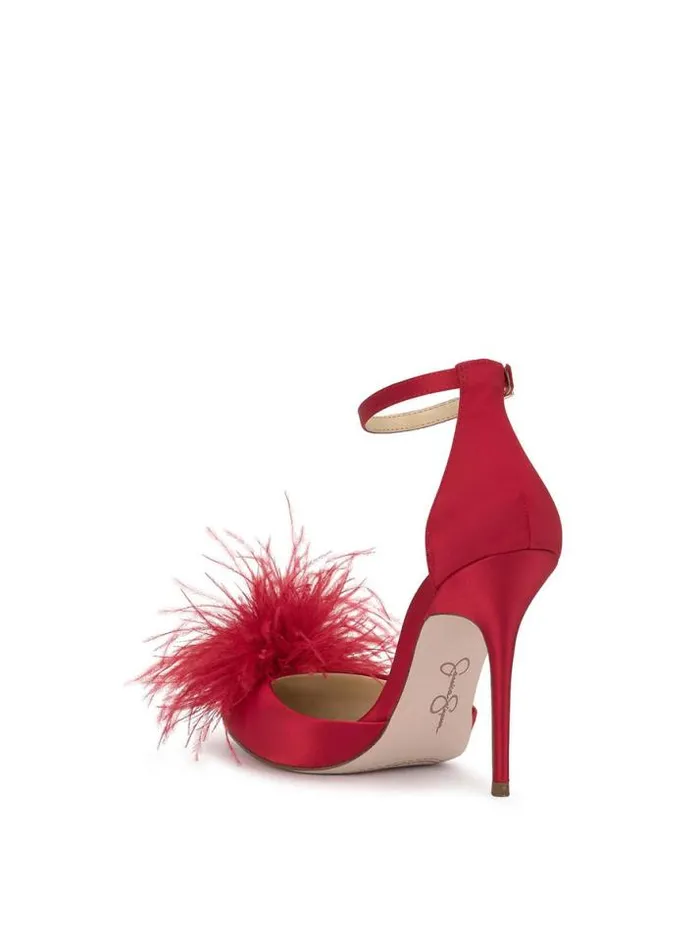 Pumps Shoes Jessica Simpson Wolistie High Heel In Red Muse