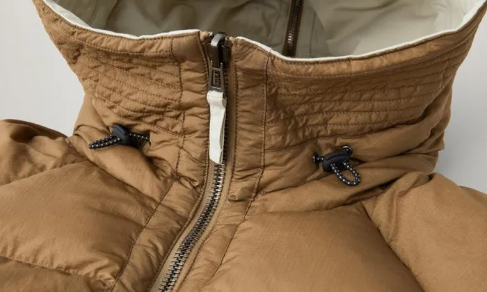 Quilt and Down Jackets Men Belstaff Centenary Reversible Down Jacket Chalk British Khaki