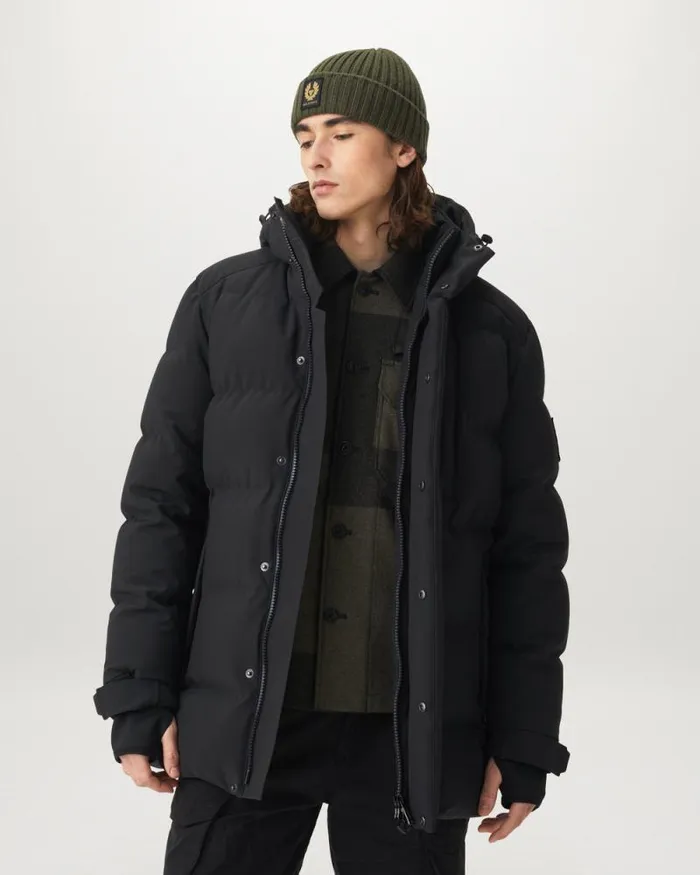 Quilt and Down Jackets Men Belstaff Pendulum Jacket Black Quilt and Down Jackets Men Belstaff Pendulum Jacket Black