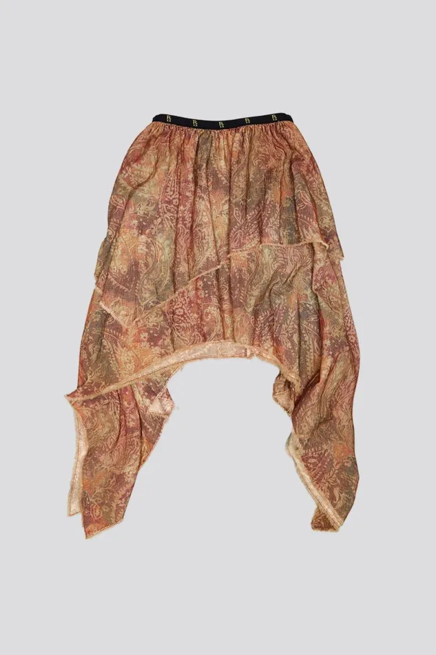 R13 Dresses and Skirts Women HANDKERCHIEF SKIRT 8211 PAISLEY PRINT