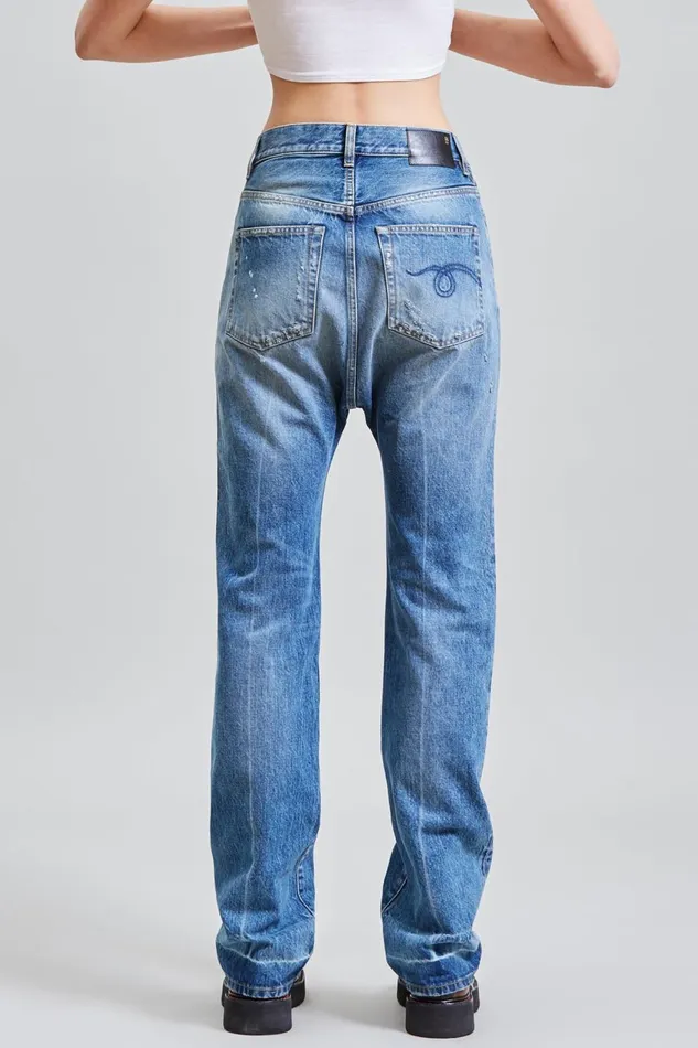 R13 Drop Women IZZY DROP 8211 JASPER WITH LET DOWN HEM