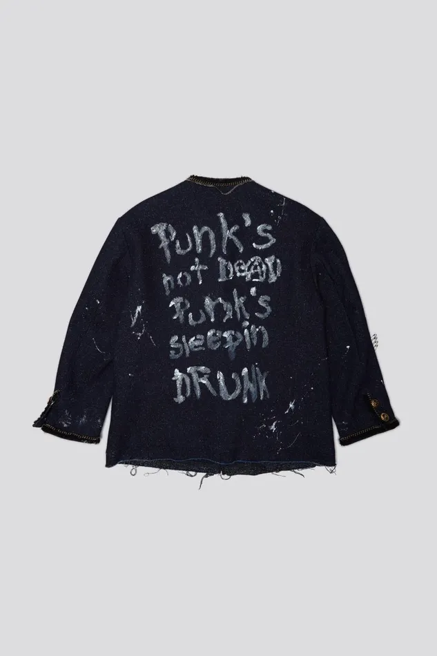 R13 Jackets and Coats Women SLOUCH CHORE JACKET 8211 GRAFFITI TWEED