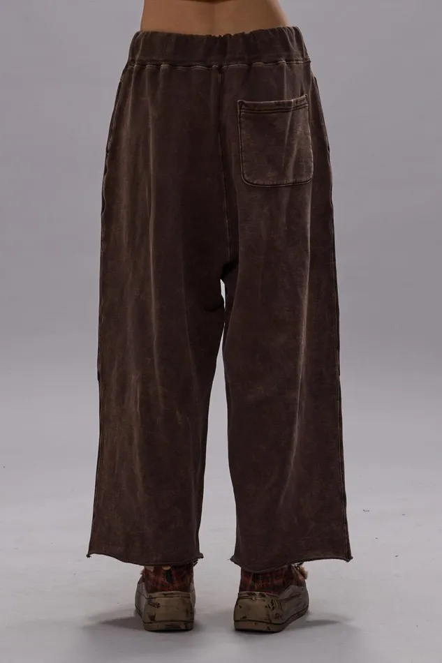 R13 Pants and Shorts Women ARTICULATED KNEE SWEATPANT 8211 BROWN R13 Pants and Shorts Women ARTICULATED KNEE SWEATPANT 8211 BROWN