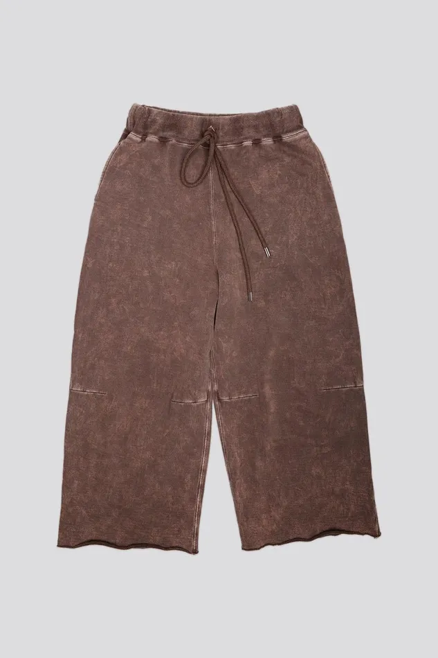R13 Pants and Shorts Women ARTICULATED KNEE SWEATPANT 8211 BROWN R13 Pants and Shorts Women ARTICULATED KNEE SWEATPANT 8211 BROWN