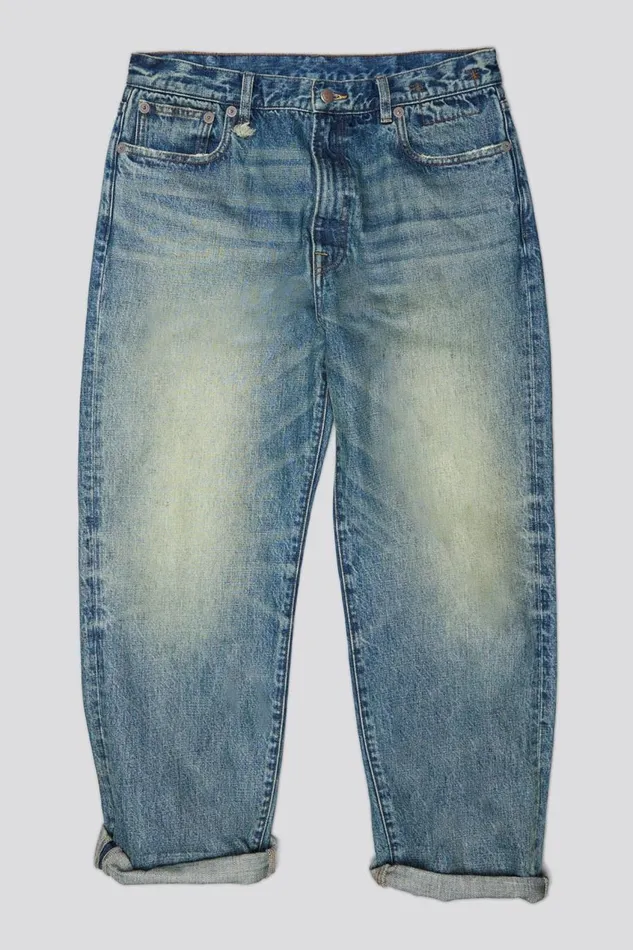 R13 Sale Women CUFFED XBOYFRIEND 8211 CLINTON BLUE