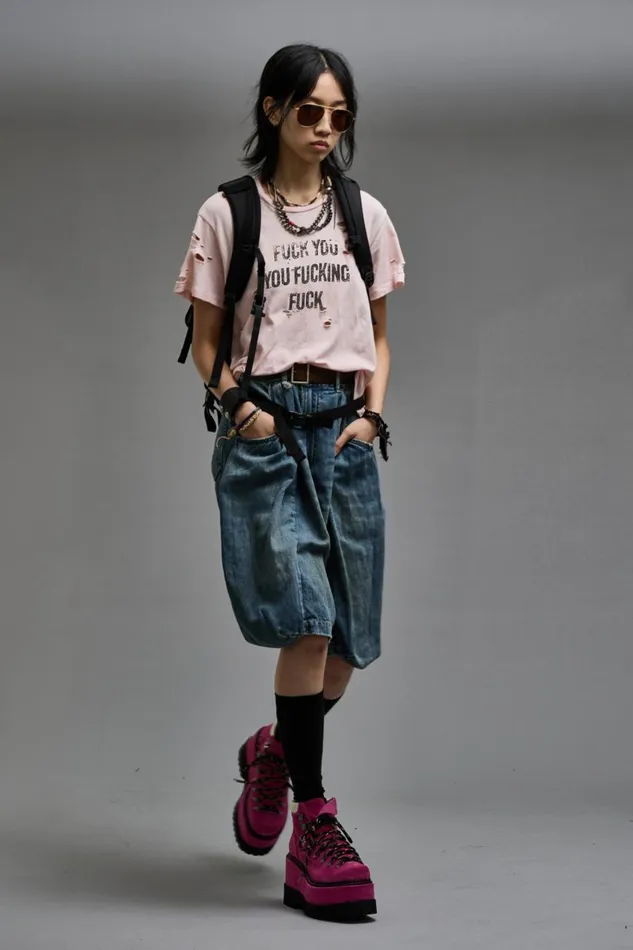 R13 Sale Women FYYFF BOY T 8211 LIGHT PINK