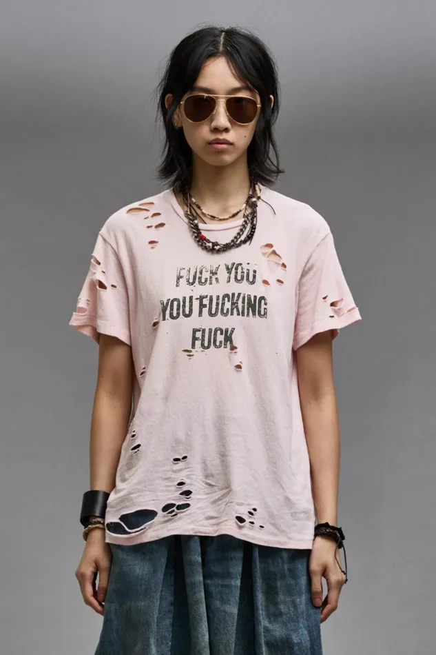 R13 Sale Women FYYFF BOY T 8211 LIGHT PINK