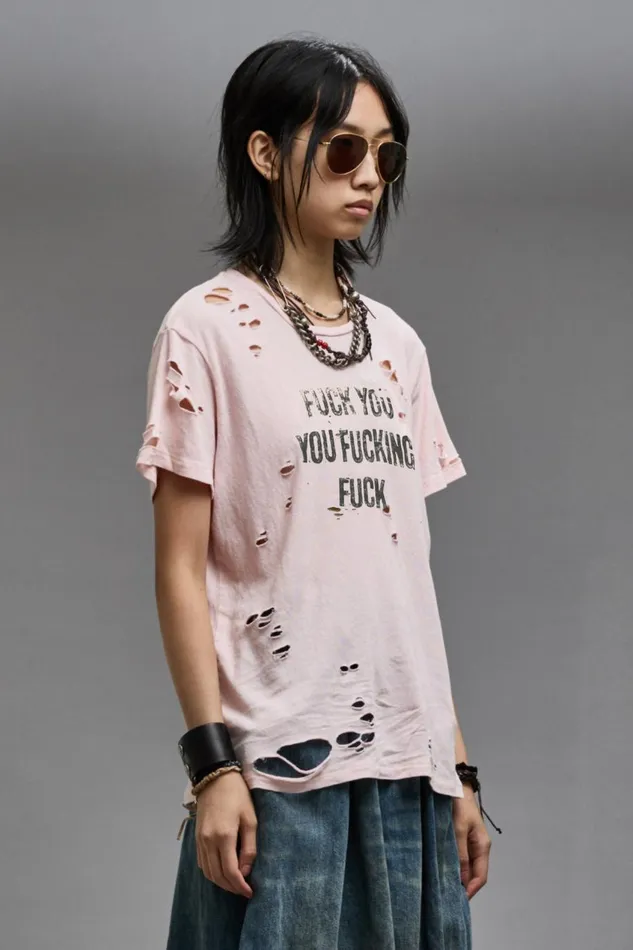 R13 Sale Women FYYFF BOY T 8211 LIGHT PINK