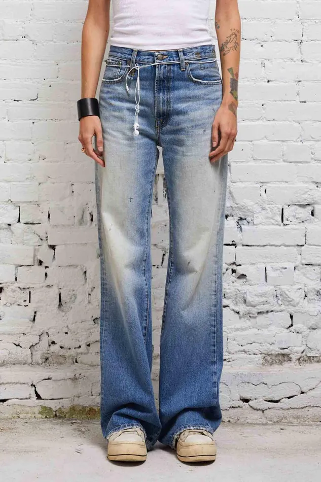 R13 Sale Women JANE JEAN 8211 TURNER BLUE