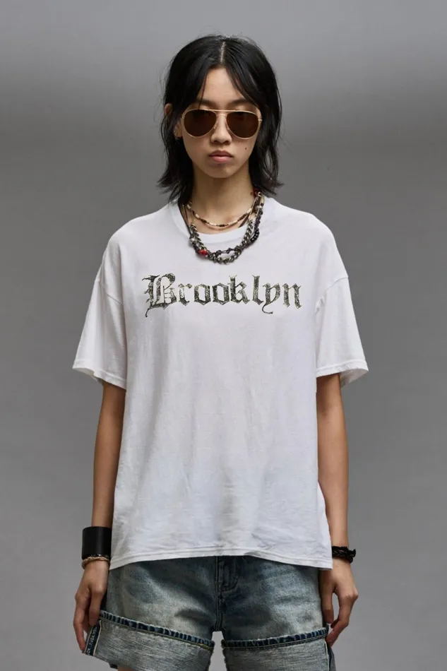 R13 Sale Women R13 BROOKLYN RELAXED T 8211 ECRU