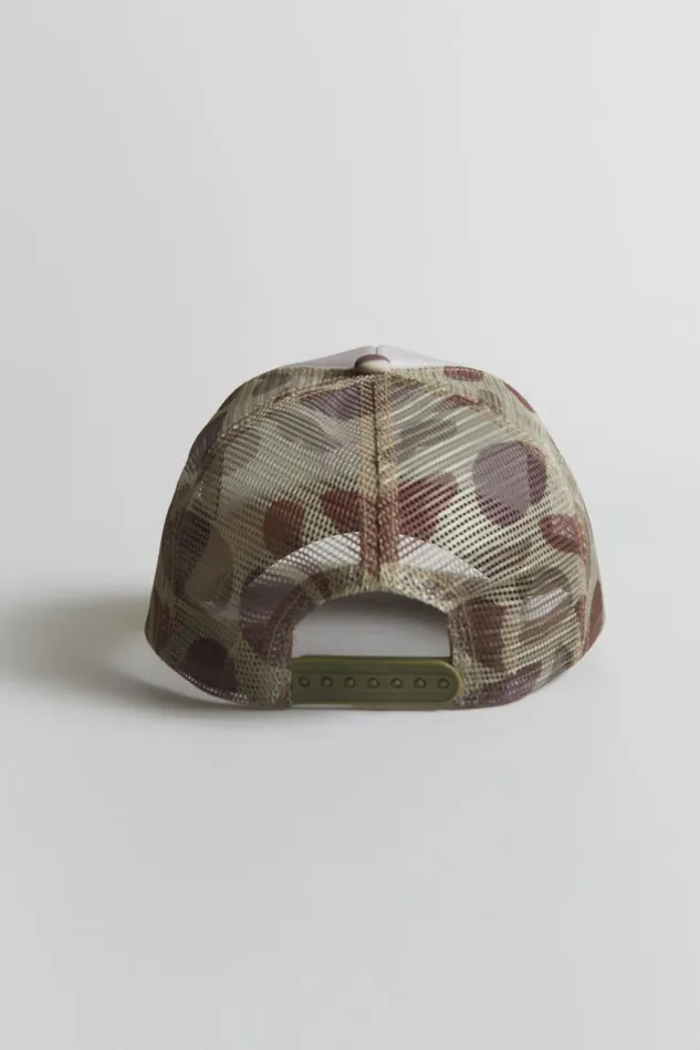 R13 Sale Women R13 TRUCKER HAT 8211 CAMOUFLAGE