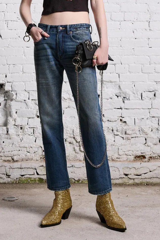 R13 Sale Women ROMEO JEAN 8211 DANE INDIGO