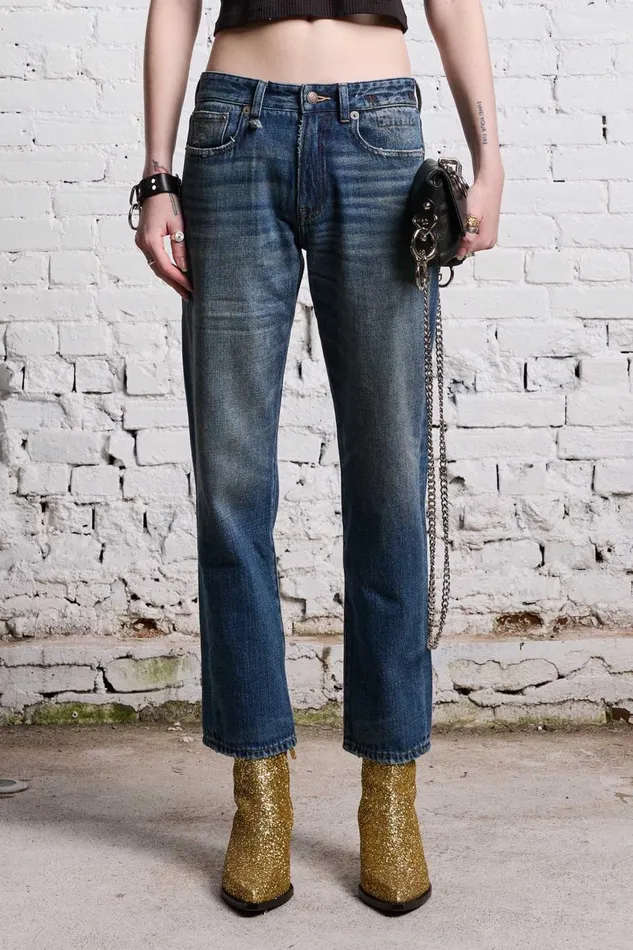 R13 Sale Women ROMEO JEAN 8211 DANE INDIGO