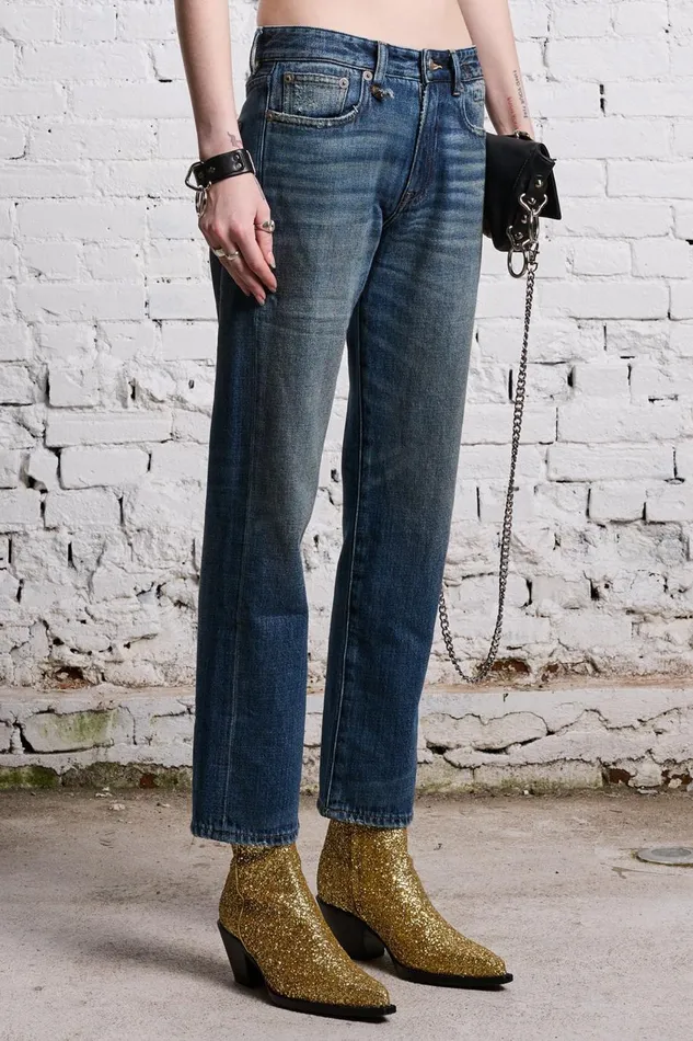 R13 Sale Women ROMEO JEAN 8211 DANE INDIGO