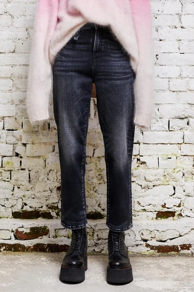 R13 Sale Women SHELLEY SLIM 8211 MORRISON BLACK