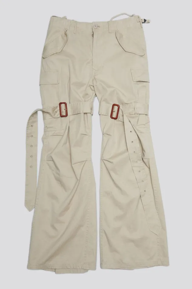 R13 Sale Women TRENCH CARGO 8211 LIGHT KHAKI