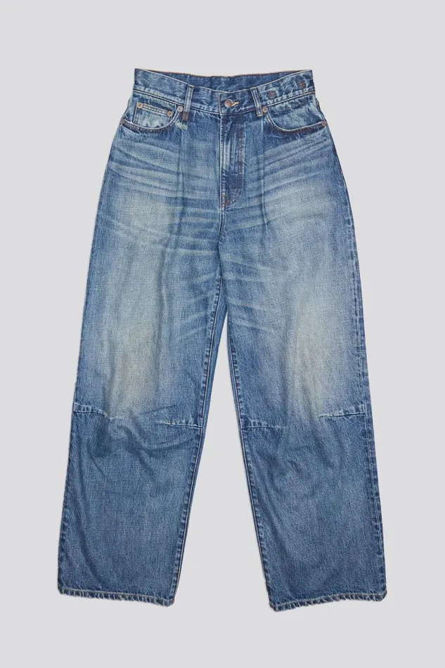 R13 Sale Women WAYNE JEANS 8211 DAWSON BLUE