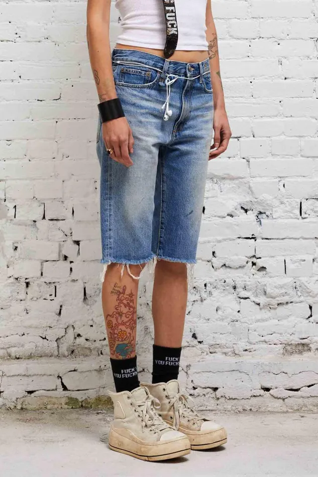 R13 ShortsSkirts Women AXL SHORT 8211 TURNER BLUE